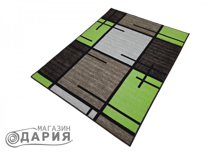 Мокетен килим ERIKA 8010 beige/green P